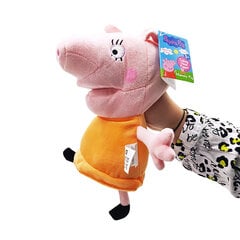 Peppa Pig mielas žaislas "Mamyte Pig" su garso efektais, 29cm kaina ir informacija | Minkšti (pliušiniai) žaislai | pigu.lt