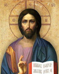 Deimantinė mozaika Christ Pantocrator, 40x50 cm. kaina ir informacija | Deimantinės mozaikos | pigu.lt