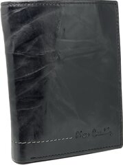 Кожаный мужской кошелек Pierre Cardin, черный цена и информация | Мужские кошельки | pigu.lt