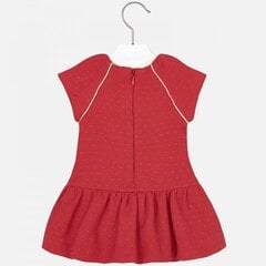 Mayoral Платье для девочек красное с короткими рукавами 2928-27 цена и информация | Платья для девочек | pigu.lt