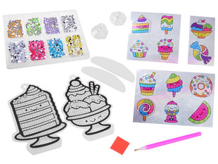 Kūrybinis rinkinys - deimantinė mozaika "Sweets" kaina ir informacija | Lavinamieji žaislai | pigu.lt