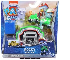 Figūrėlė su priedais Rocky Šunyčiai Patruliai (Paw Patrol) SpinMaster kaina ir informacija | Žaislai berniukams | pigu.lt