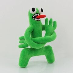 Мягкая плюшевая игрушка  Rainbow friends, зеленый, длинная рука цена и информация | Мягкие игрушки | pigu.lt