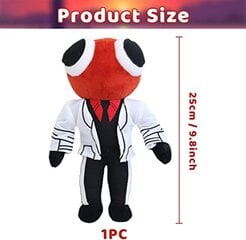 Мягкая плюшевая игрушка  Rainbow friends, красный с костюмом, 30см цена и информация | Мягкие игрушки | pigu.lt