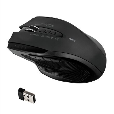 Bevielė pelė ACME MW15 Wireless Optical Mouse kaina ir informacija | Pelės | pigu.lt