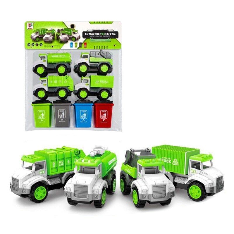 Žaislinių automobilių rinkinys su dėžėmis kaina ir informacija | Žaislai berniukams | pigu.lt