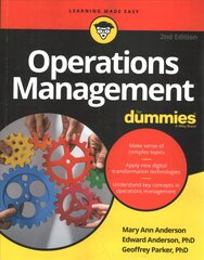 Operations Management For Dummies, 2nd Edition 2nd Edition цена и информация | Книги по экономике | pigu.lt
