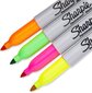 Flomasteriai Sharpie Fine Neon, 4 vnt цена и информация | Piešimo, tapybos, lipdymo reikmenys | pigu.lt