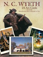 N. C. Wyeth 24 Art Cards:: From The Brandywine River Museum of Art цена и информация | Книги об искусстве | pigu.lt
