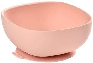 Миска Beaba с нескользящим покрытием, 4+ месяцев, розового цвета цена и информация | Детская посуда, контейнеры для молока и еды | pigu.lt