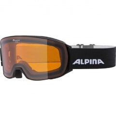 Slidinėjimo akiniai Alpina Sports Nakiska, oranžiniai/juodi цена и информация | Лыжные очки | pigu.lt