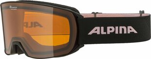 Slidinėjimo akiniai Alpina M40 Nakiska, oranžiniai/juodi цена и информация | Лыжные очки | pigu.lt