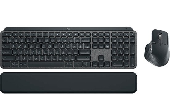 Logitech MX Keys Combo Gen 2 Graphite (920-010933) kaina ir informacija | Klaviatūros | pigu.lt