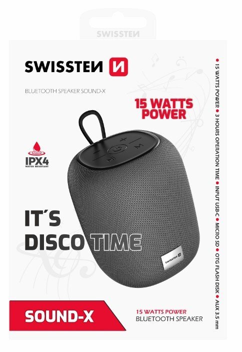 Swissten Sound-X kaina ir informacija | Garso kolonėlės | pigu.lt