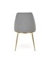 2-jų kėdžių komplektas Halmar K460, pilkas kaina ir informacija | Virtuvės ir valgomojo kėdės | pigu.lt