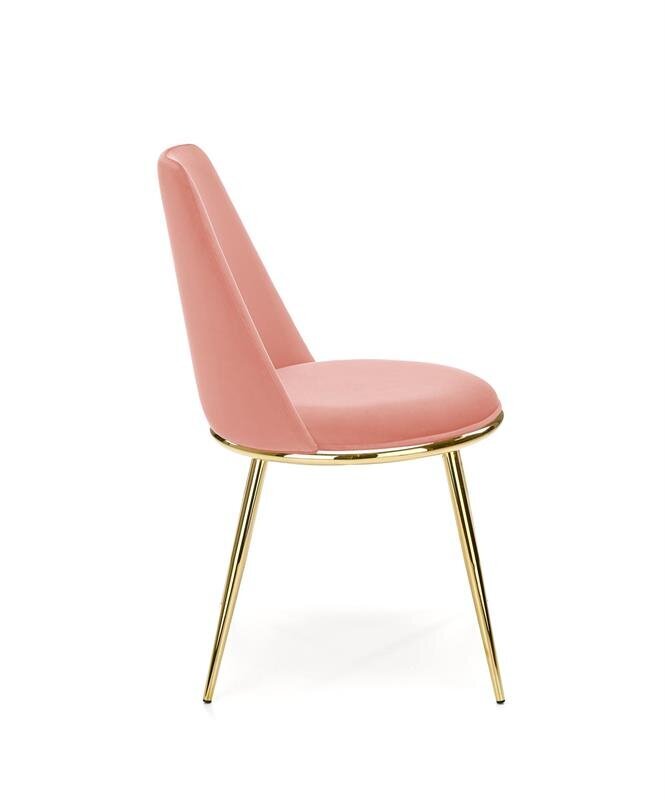 2-jų kėdžių komplektas Halmar K460, rožinis kaina ir informacija | Virtuvės ir valgomojo kėdės | pigu.lt
