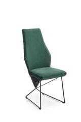 2-jų kėdžių komplektas Halmar K485, žalias kaina ir informacija | Virtuvės ir valgomojo kėdės | pigu.lt