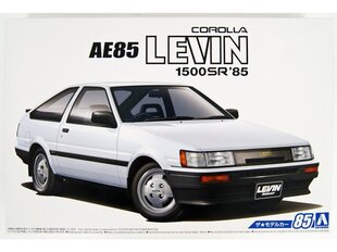 Modelis Aoshima - Toyota AE85 Corolla Levin 1500SR '85, 1/24, 05593 kaina ir informacija | Konstruktoriai ir kaladėlės | pigu.lt