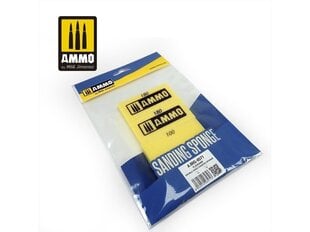 Шлифовальная губка ( на поролоновой основе) AMMO MIG - Flexand Double Sided Sanding Sponge цена и информация | Механические инструменты | pigu.lt