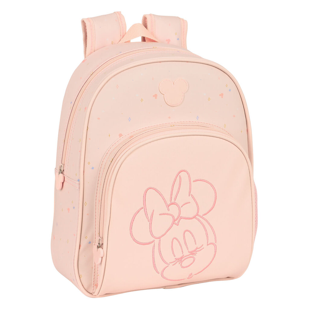 Mokyklinis krepšys Minnie Mouse Baby Rožinė (28 x 34 x 10 cm) kaina ir informacija | Kuprinės mokyklai, sportiniai maišeliai | pigu.lt