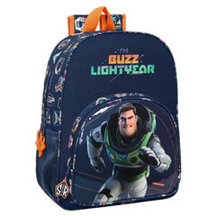 Школьный рюкзак Buzz Lightyear, темно-синий (33 x 42 x 14 см) цена и информация | Школьные рюкзаки, спортивные сумки | pigu.lt