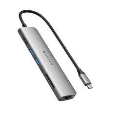 USB-разветвитель Targus HJ653E 7-в-1 цена и информация | Адаптеры, USB-разветвители | pigu.lt