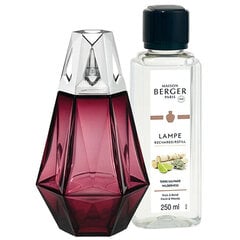 Rinkinys Maison Berger Paris Prisme Grenat: katalizinė lempa, 339 ml + kvapo papildymas, 250 ml kaina ir informacija | Namų kvapai | pigu.lt