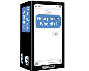 Stalo žaidimas New Phone Who Dis? by What Do You Meme?, EN kaina ir informacija | Stalo žaidimai, galvosūkiai | pigu.lt