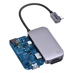 Hub 6in1 Baseus PadJoy Series цена и информация | Адаптеры, USB-разветвители | pigu.lt