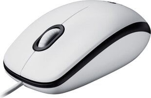 Компьютерная мышь Logitech M100 White цена и информация | Мыши | pigu.lt