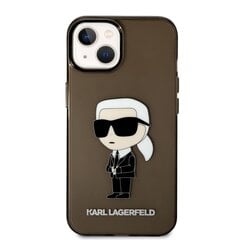 Karl Lagerfeld IML Ikonik NFT iPhone 14 Plus Black kaina ir informacija | Telefono dėklai | pigu.lt