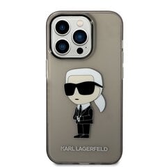 Karl Lagerfeld IML Ikonik NFT iPhone 14 Pro Black kaina ir informacija | Telefono dėklai | pigu.lt
