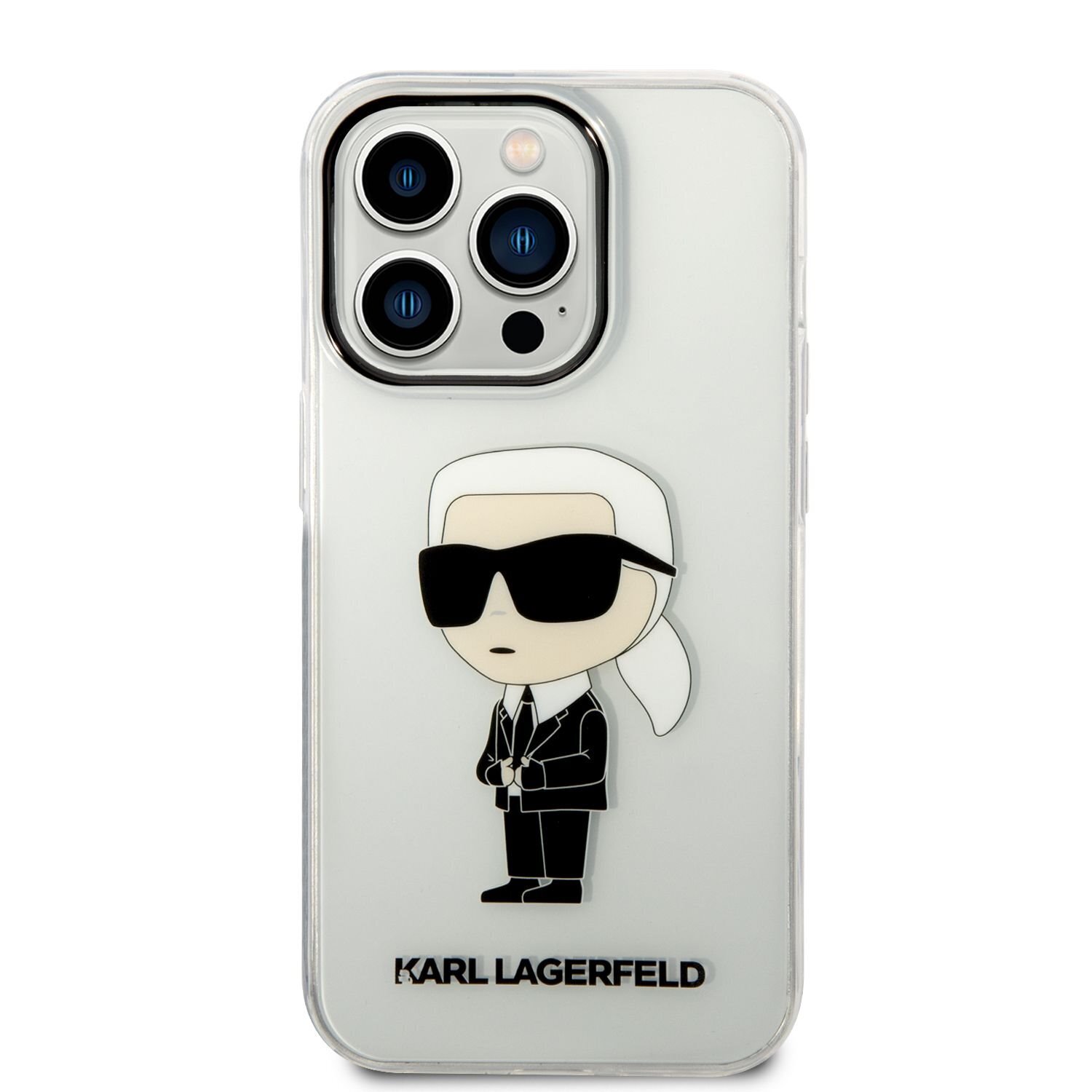 Karl Lagerfeld IML Ikonik NFT Case for iPhone 14 Pro Transparent цена |  pigu.lt