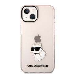 Karl Lagerfeld IML Choupette NFT iPhone 14 Pink kaina ir informacija | Telefono dėklai | pigu.lt