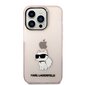 Karl Lagerfeld IML Choupette NFT iPhone 14 Pro Max Pink kaina ir informacija | Telefono dėklai | pigu.lt