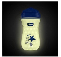 Поилка детская Chicco Glowing Cup, синяя, 200 мл цена и информация | Бутылочки и аксессуары | pigu.lt