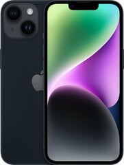 Apple iPhone 14 128GB Midnight MPUF3YC/A цена и информация | Мобильные телефоны | pigu.lt