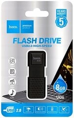 HOCO UD6 USB 2.0 Flash Drive 8GB цена и информация | USB накопители | pigu.lt