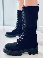 Aulinukai moterims Charlize PBP329952681, juodi kaina ir informacija | Aulinukai, ilgaauliai batai moterims | pigu.lt