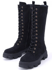 Aulinukai moterims Charlize PBP329952681, juodi kaina ir informacija | Aulinukai, ilgaauliai batai moterims | pigu.lt