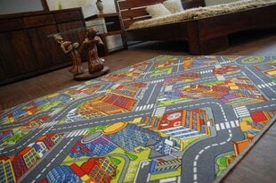 Rugsx vaikiškas kilimas Big City, 200x200 cm kaina ir informacija | Kilimai | pigu.lt