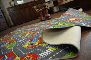 Rugsx детский ковёр Big City, 150x500 см цена и информация | Ковры | pigu.lt