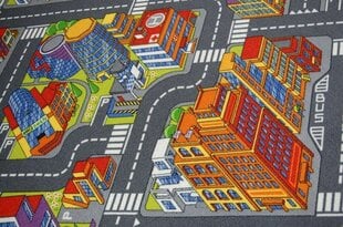 Rugsx vaikiškas kilimas Big City, 170 cm kaina ir informacija | Kilimai | pigu.lt