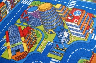 Rugsx vaikiškas kilimas Big City, 100x150 cm kaina ir informacija | Kilimai | pigu.lt