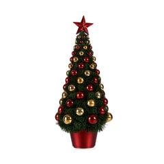 Новогодняя ёлка Серебристый (13 x 32 x 13 cm) цена и информация | Рождественские украшения | pigu.lt