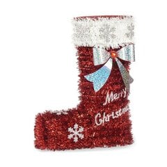 Kalėdinė kojinė, blizgučiai kaina ir informacija | Kalėdinės dekoracijos | pigu.lt