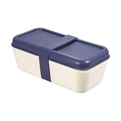 Прямоугольная коробочка для завтрака с крышкой Milan, 750 мл цена и информация | Посуда для хранения еды | pigu.lt