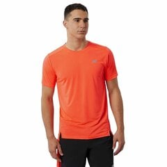 Футболка с коротким рукавом мужская New Balance Accelerate Оранжевый цена и информация | Мужская спортивная одежда | pigu.lt