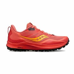 Bėgimo sportbačiai suaugusiems Saucony Peregrine 12 Moteris Tamsiai raudona S6461770 kaina ir informacija | Sportiniai bateliai, kedai moterims | pigu.lt