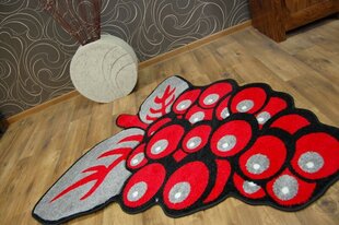 Rugsx vaikiškas kilimas Happy, 100x100 cm kaina ir informacija | Kilimai | pigu.lt